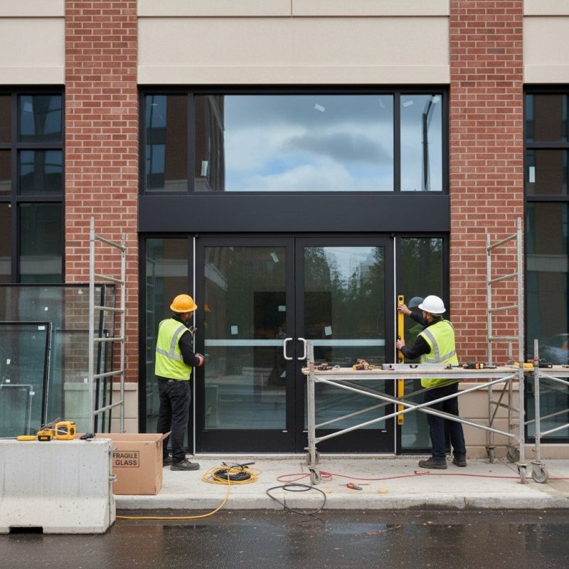 Cabinet Door Installation